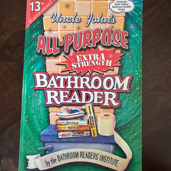 Other - All-Purpose Bathroom Reader - Green